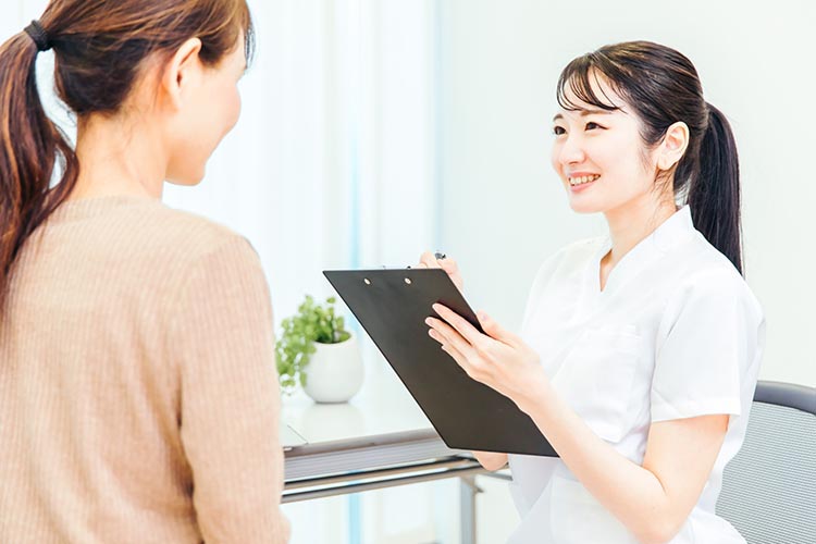 看護師説明のイメージ写真